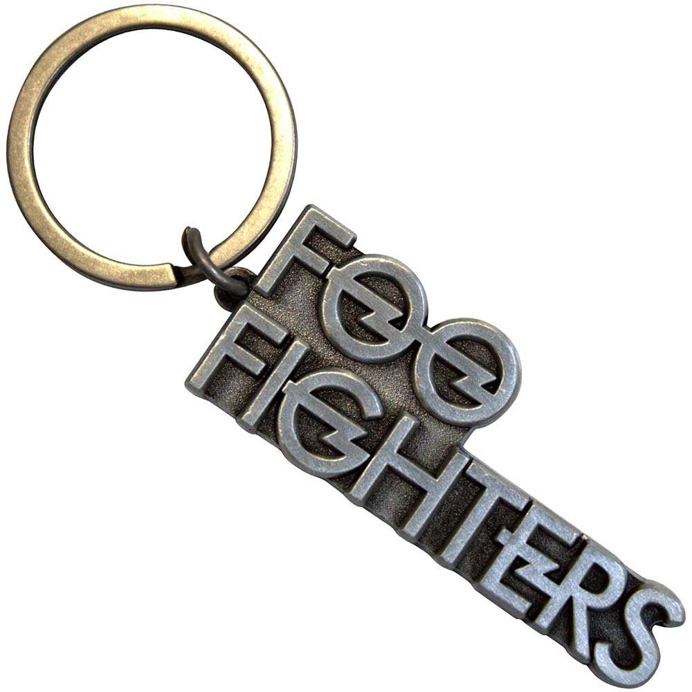 FOO FIGHTERS フーファイターズ (10月 来日 ) - Stacked Logo / キーホルダー - PGS